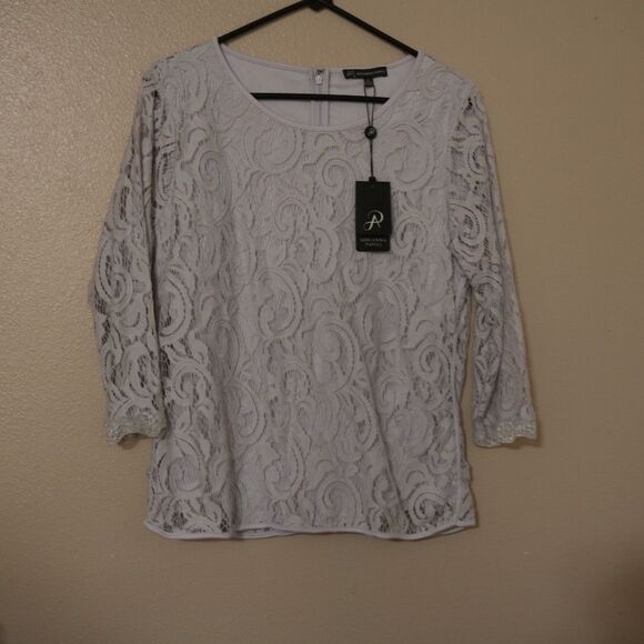 NWT Adrianna Papell Blouse Medium - Picture 1 of 4